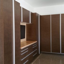Garage Cabinets With Extruded Handles in Spearfish